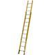 Werner ALFLO 3.1m Trade Fibreglass Double Extension Ladder (2x10 Rung - 5m Extended)