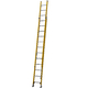 Werner ALFLO 3.6m Trade Fibreglass Double Extension Ladder (2x12 Rung - 6.22m Extended)