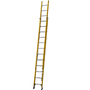 Werner ALFLO 3.6m Trade Fibreglass Double Extension Ladder (2x12 Rung - 6.22m Extended)