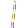 Werner ALFLO 4.5m Trade Fibreglass Double Extension Ladder (2x15 Rung - 7.96m Extended)