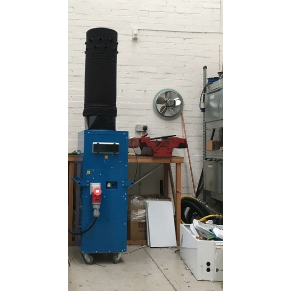 Broughton FFVH32 Upright 18kW Industrial Electric Fan Heater 400v