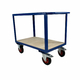 1000 x 600mm 2 Tier Shelf Trolley - 500kg
