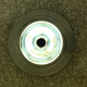 200mm Steel Centre Black Rubber Sack Truck Wheel