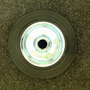 200mm Steel Centre Black Rubber Sack Truck Wheel