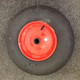 400mm Heavy Duty Pneumatic Turntable Truck Wheel