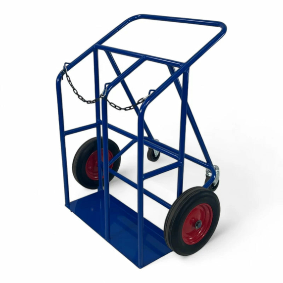 Oxy-Propane Welding Bottle Trolley with 4 Wheels - 250kg