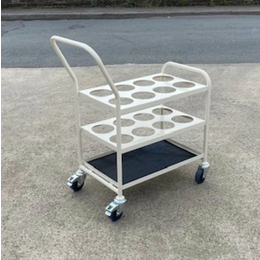 Medical Cylinder Trolley for 8 x F Size Oxygen Cylinders - 120kg