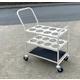 Medical Cylinder Trolley for 8 x F Size Oxygen Cylinders - 120kg