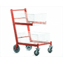 Office Post & File Trolley with 2 Baskets - 200kg