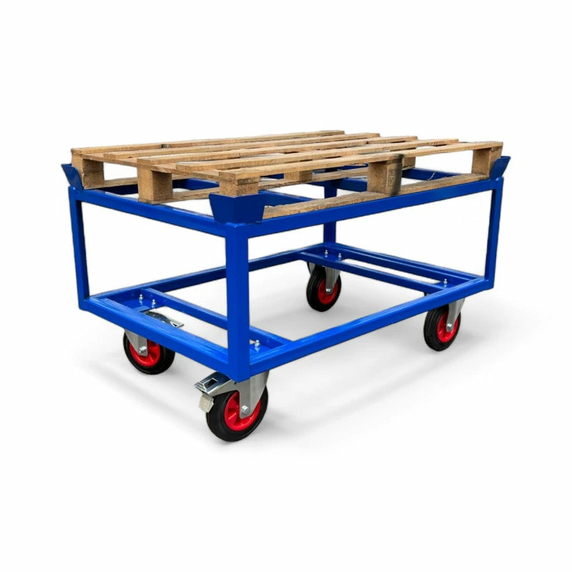 1200 x 800mm Raised Height Pallet Dolly - 500kg