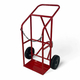 Large Propane Bottle Trolley with Support Wheel