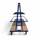 Double Sided Vertical Cut Profile Trolley, 20 Slots Per Side - 1000kg