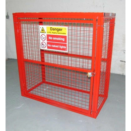 Gas Cylinder Storage Cage for 3 x 19kg Propane Bottles