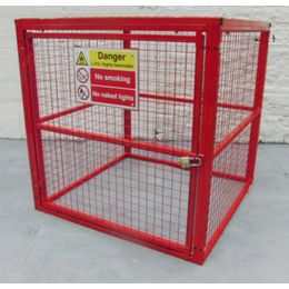 Gas Cylinder Storage Cage for 6 x 19kg Propane Bottles