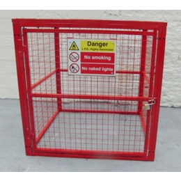 Gas Cylinder Storage Cage for 4 x 47kg Propane Bottles