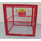 Gas Cylinder Storage Cage for 4 x 47kg Propane Bottles