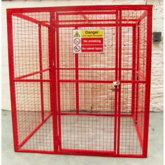 Large Gas Cylinder Storage Cage 1564 x 1500mm