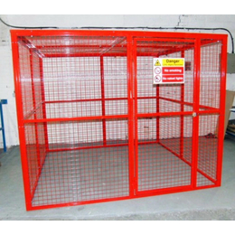 Extra Large Gas Cylinder Storage Cage 2064 x 2000mm