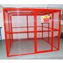 Extra Large Gas Cylinder Storage Cage 2064 x 2000mm