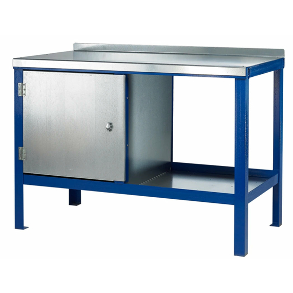 2000 x 750mm Heavy Duty Workbench with Steel Top - 1000kg