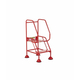 2 Tread Domed Feet Mobile Steps - 150kg