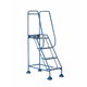 4 Tread Domed Feet Mobile Steps - 150kg