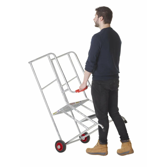 2 Tread Mobile Loading Bay Steps - 150kg