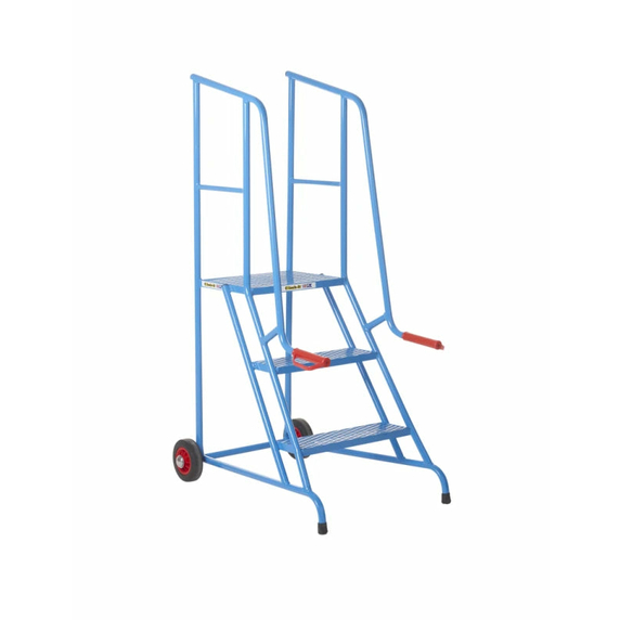 3 Tread Mobile Loading Bay Steps - 150kg