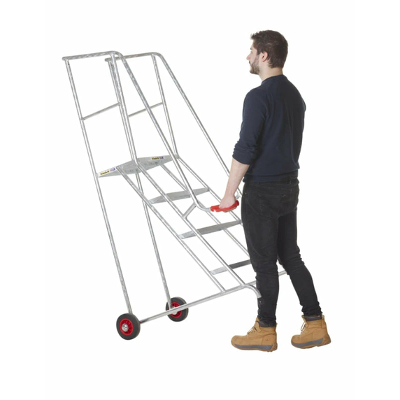 4 Tread Mobile Loading Bay Steps - 150kg