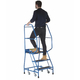 3 Tread Spring Loaded Wide Tread Steps - 150kg
