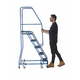5 Tread Spring Loaded Wide Tread Steps - 150kg