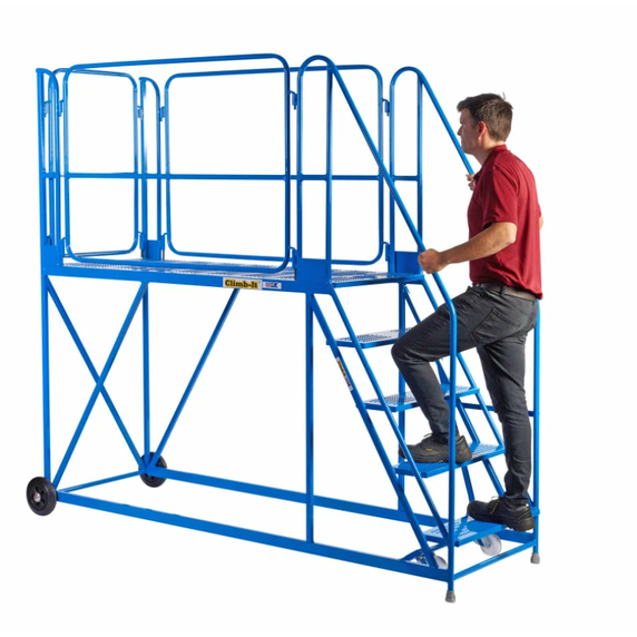 6 Tread Mobile Work Platform - 300kg
