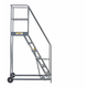 7 Tread Mobile Warehouse Safety Steps - 150kg