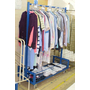 Laundry Rail with Bottom Basket - 120kg