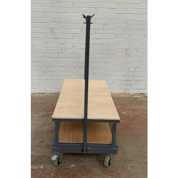 Double Sided School Cloakroom Trolley with 16 Hooks - 150kg