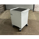 600 x 600mm Mobile Workstation with Cabinet - 350kg