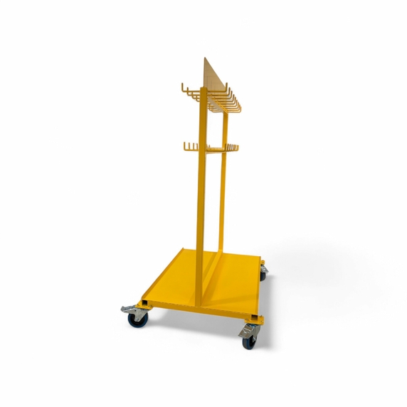 Mobile Sling Storage Rack with 16 Hooks - 1000kg