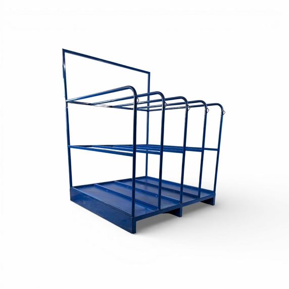 4 Bay Vertical Storage Pallet Rack - 500kg