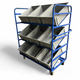 Angled Tote Picking Trolley for 6 or 9 Totes