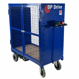 Electric Lockable Cage Trolley - 500kg