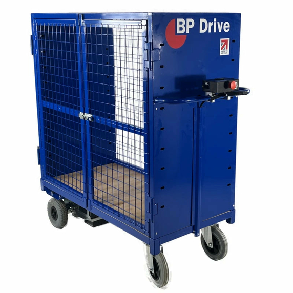 Electric Lockable Cage Trolley - 500kg