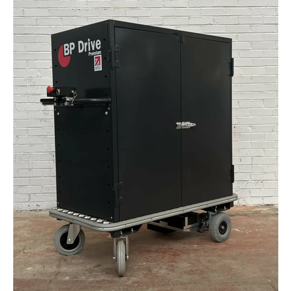 Premium Electric Fully Enclosed Secure Trolley - 500kg
