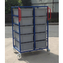 1375mm High Double Euro Container Trolley