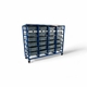 Euro Box Trolley with 24 x 400 x 300mm Boxes
