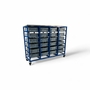 Euro Box Trolley with 24 x 400 x 300mm Boxes