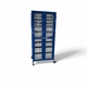 Enclosed Euro Container Trolley with Lockable Doors