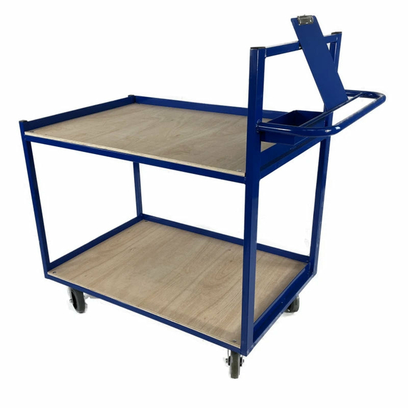 1000 x 700mm 2 Tier Order Picking Trolley - 240kg