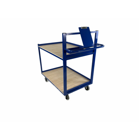 1000 x 700mm 2 Tier Order Picking Trolley - 240kg