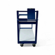 1000 x 700mm Order Picking Trolley with Plastic Shelves - 240kg