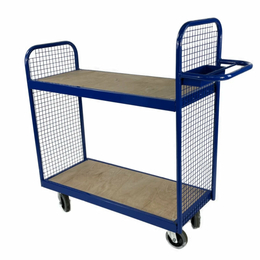 1000 x 450mm Narrow Aisle Order Picking Trolley - 200kg